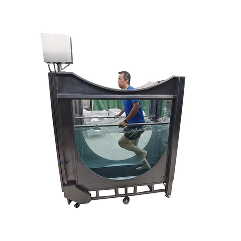 Underwater treadmill for humans